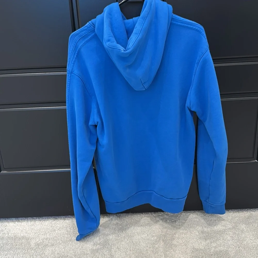 Adidas Vibrant Blue Pullover Hoodie